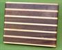 Board #987 Sandwich / Bagel Cutting Board - Black Walnut & Maple 9 x 7 1/4 x 1 1/2 - $27.99